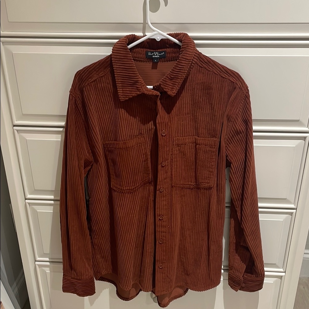 Women’s corduroy shacket